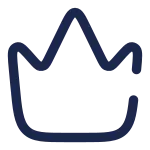 Crown Minimalistic SVG Icon